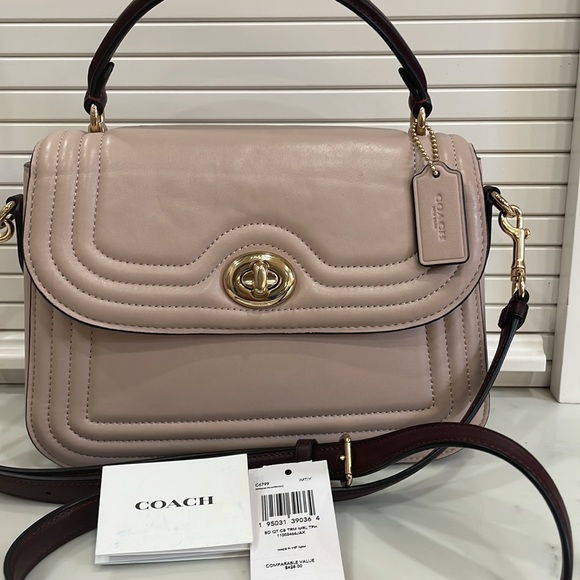 Coach Bags Coach Marlie Top Handle Satchel In Colorblock With